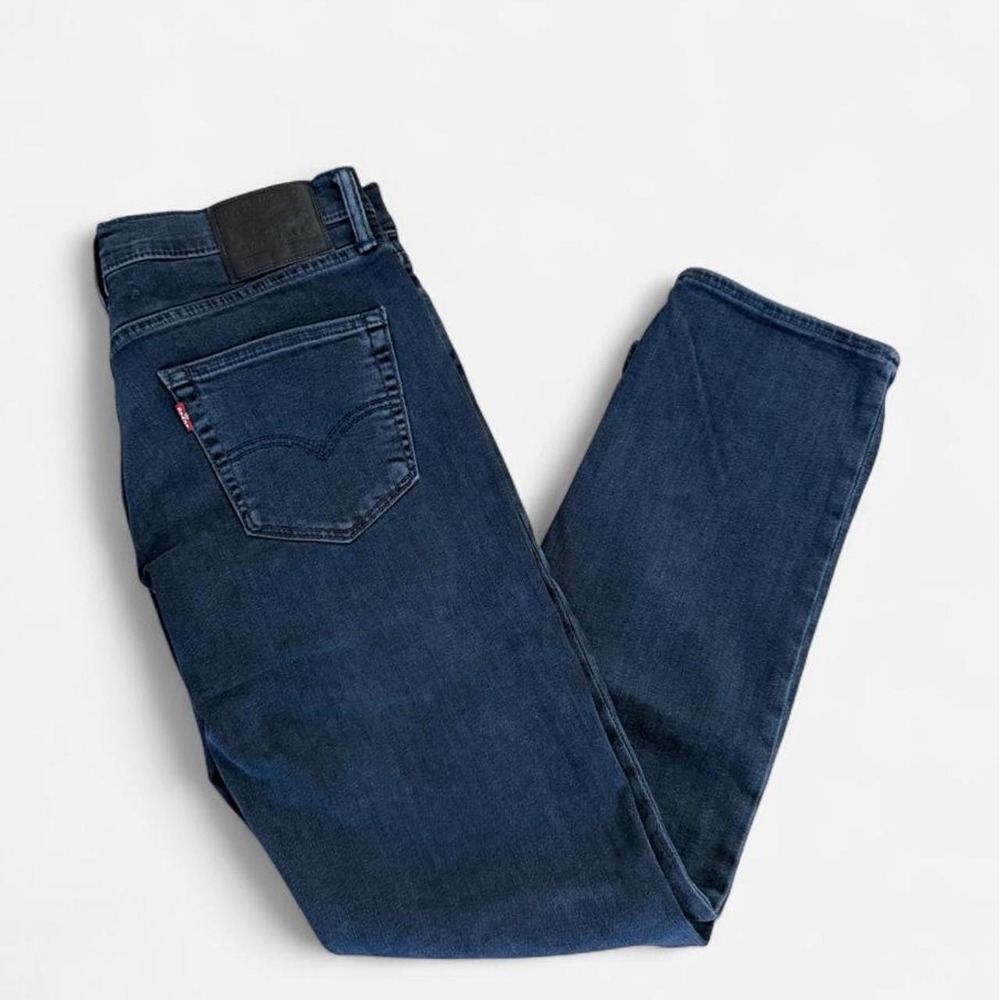 Levis 511 Slim Fit Jeans Mens 32x30 Dark Wash Blue Denim 0792